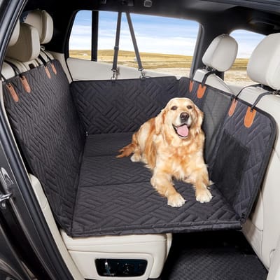 XL Hondenbench Auto - Anti-Slip Reisbed voor Grote Honden (132x63.5 cm)