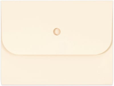 Elco Forte organisatiemap beige met klep en balg 25 stuks - EO-29494-41
