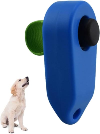 Training Clicker - Hondentrainer Clicker - Gedrag Trainen - Duidelijk Klikgeluid - 3.5 x 1.7 x 6.5 cm - Zwart