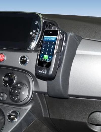 Kuda houder geschikt voor Fiat 500 07/2015-2019 Kleur: Zwart