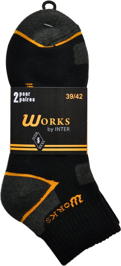HEREN KORTE WERKKOUSEN / SHORTSOCKS WORK- 6 PAAR- 39/42