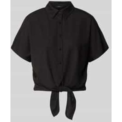 regular fit overhemdblouse van viscosemix model 'Suruli'