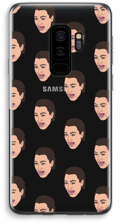 Case Company® - Hoesje geschikt voor Samsung Galaxy S9 Plus hoesje - Ugly Cry Call - Soft Cover Telefoonhoesje - Bescherming aan alle Kanten en Schermrand