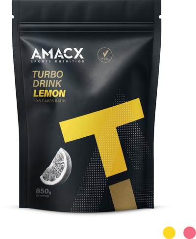 Amacx Turbo Drink - Isotone - Elektrolyten - Sportdrank - Lemon - 850 gram - 20 servings