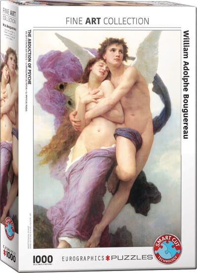 Eurografiek De razernij van Psyche - William Bouguereau (1000).