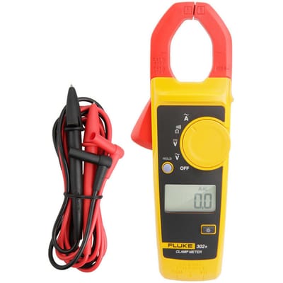 FLUKE F305 Handheld Stroomtang LCD-scherm Digitale Stroomtang Klemmtype Universele Meter F302 oranje