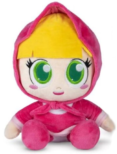 Masha - Masha en de beer Pluche Knuffel 30 cm {Masha and the Bear Plush Toy | Speelgoed Knuffeldier Knuffelpop voor kinderen jongens meisjes}