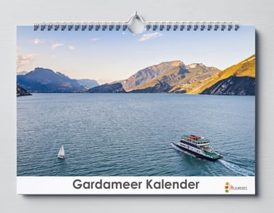 Gardameer kalender 35x24 cm | Verjaardagskalender Gardameer | Verjaardagskalender Volwassenen