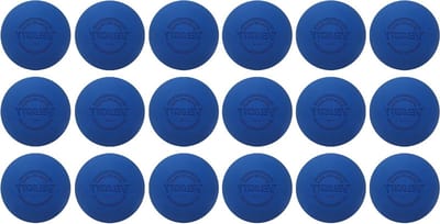 Lacrosse Ballen - Trainingsballen Wedstrijdballen - Sport Training - NOCSAE Standaard Goedgekeurd - 18 Stuks - Koningsblauw
