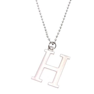 Ketting Met Letter - H