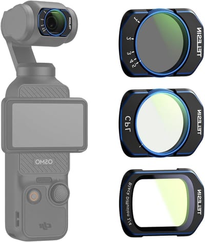 Filterset voor DJI Pocket 4/3 - Professionele lenzen voor betere fotografie en videografie
