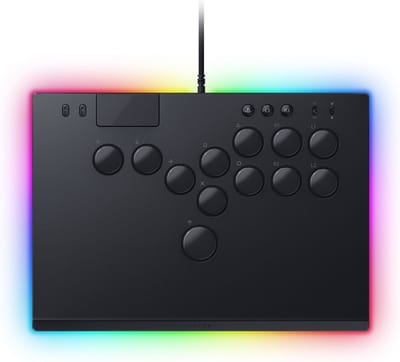 Razer Kitsune - All-Button Optical Arcade Controller - PS5 and PC - Wired Arcade stick - PC