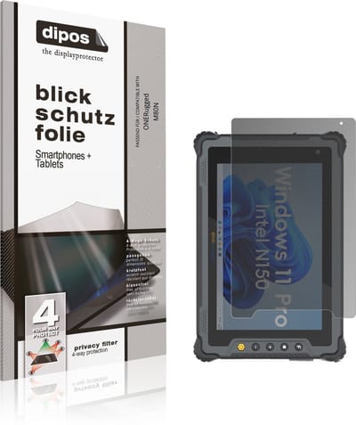 dipos – Matte Privacy Screenprotector geschikt voor ONERugged M80N | Anti-Spy Beschermfolie