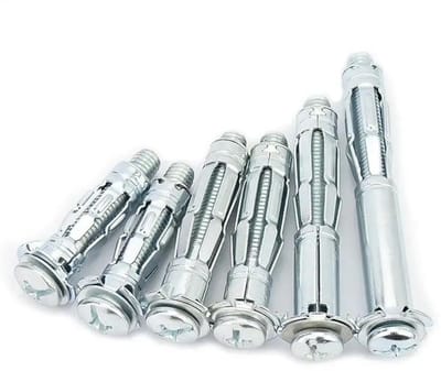 Muurankers Set - Gipsplaat Bevestiging - Zwaar Materiaal Ophangen - Koolstofstaal 4.8 - M4 M5 M6