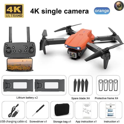 2025 NIEUWE K3 RC Drone 4K HD Luchtfotografie Enkele/Dubbele Camera Wifi FPV Obstakel Vermijding Zwaartekracht Sensing Quadcopter Opvouwbaar Vliegtuig Quadcopter Single camera 2 battery