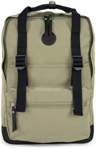Himawari Okta No. 43 Study M Rugzak - Khaki | Stad & School
