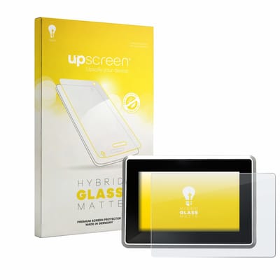 upscreen - Screenprotector voor GESAS High Performance 7" HMI Panel - Folie Beschermfolie Beschermglas matte