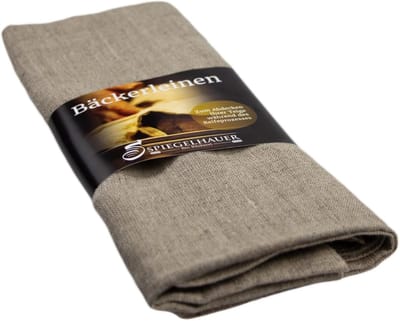 Bakkerslinnen Deegdoek - Linnen Deegdoek - Brood Bakken - 100% Onbehandeld Linnen - 120 x 70 cm - Natuurlijk