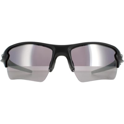 Oakley Wrap Mannen Matte Zwart PRIZM Zwart gepolariseerd Flak 2.0 XL