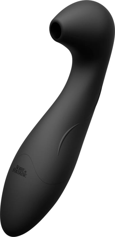 Fontaine de Jouvence 3 Noire de Noire -  luchtdrukvibrator - luchtgolven - luchtdruk - vibrator voor vrouwen - clitorisstimulator - lustopwekkend - 99% orgasmegarantie - waterproof - koppelvibrator - USB oplaadbaar -
