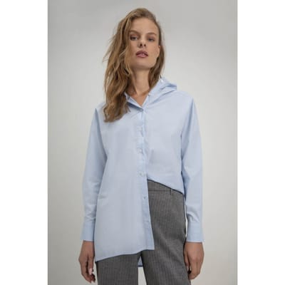 Josephine & Co Silke Blouse Sky Blue Size: 36 | Button-Down Shirts Outlet | Dames | Blauw