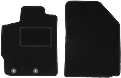 Voormatten zwart voor: Toyota Yaris II hatchback (2005-2011)