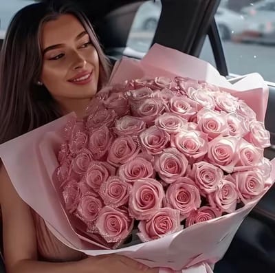 30 stuks 7/6 cm Glitter kunstbloem roos Moederdag/Valentijnsdag vriendin vrouw DIY boeket cadeaus voor bruiloft Verjaardag lichtroze