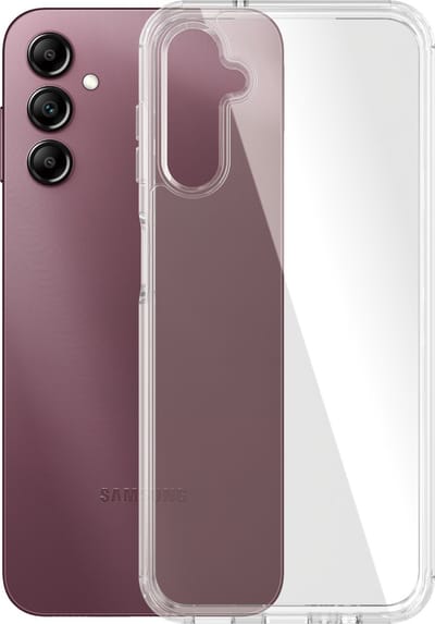 PanzerGlass ClearCase - Voor Samsung A14 5G - Transparant - Stijlvolle Bescherming - Draadloos Opladen Compatibel
