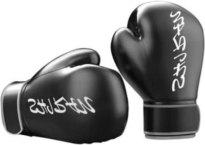 Sparring Handschoenen - Bokshandschoenen Kickboksen - Trainen Bokszak - Microvezel Leer - 8 oz - Zwart