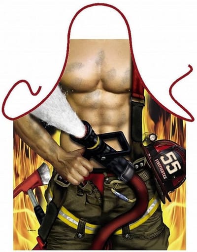 Brandweerman - Sexy Grappig Leuk Schort Keukenschort