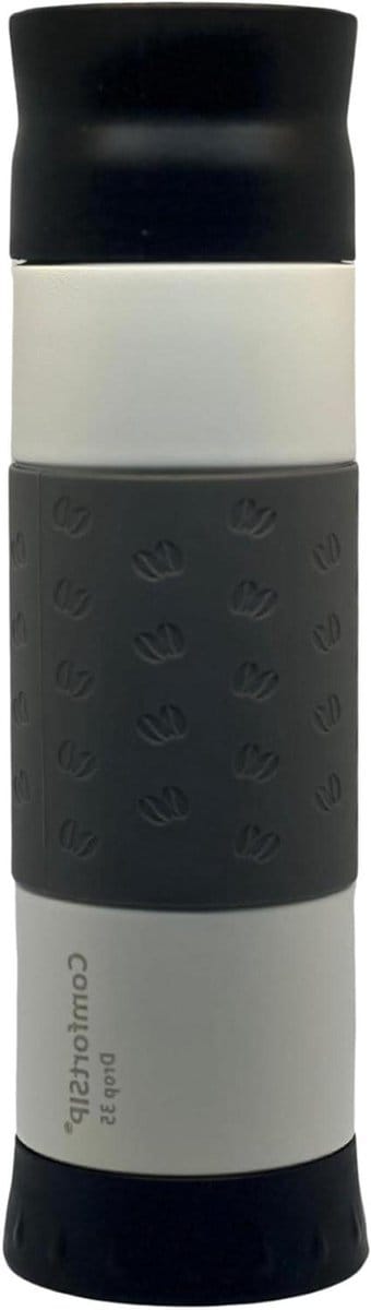 Reismok Temperatuurregulerend - Thermosbeker Drinkbeker - Warme Dranken Genieten - Houdt 4 Uur Warm - 12 Ounces - Wit