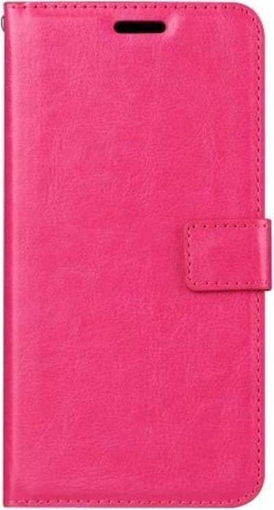 LuxeBass Hoesje geschikt voor Samsung Galaxy S7 Edge - Bookcase Roze- portemonee hoesje - telefoonhoes - gsm hoes - telefoonhoesjes