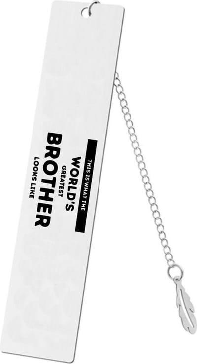 Akyol - dit is hoe werelds beste broer eruit ziet boekenlegger - Broer - familie mensen met een broer - cadeau