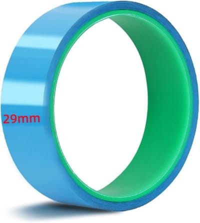Fiets Velgbanden - Tubeless Tape - Tubeless Wiel Zetten - Veelzijdige Compatibiliteit - 21mm Breed - Blauw