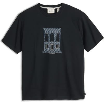 Scotch & Soda Graphic Tee Meteorite Taglia: S | T-shirt stampate Outlet | Uomo