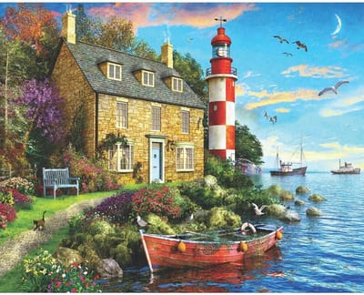 Legpuzzel 1000 stukjes - Volwassen puzzel - Ontspannen tijdverdrijf - Uniek gesneden stukjes - 76 x 61 cm - Schilderachtig