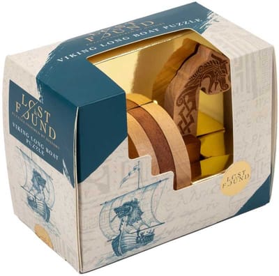 Professor Puzzle Viking Long Boat Puzzle.