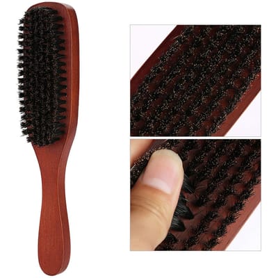 Hommes professionnel rasage du visage barbe brosse moustache nettoyage Salon de coiffure appareil outil