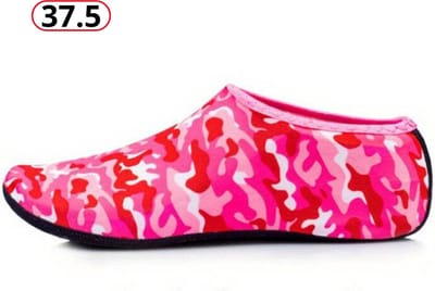Livano Waterschoenen Voor Kinderen & Volwassenen - Aqua Shoes - Aquaschoenen - Afzwemschoenen - Zwemles Schoenen - Rood - Maat 37.5