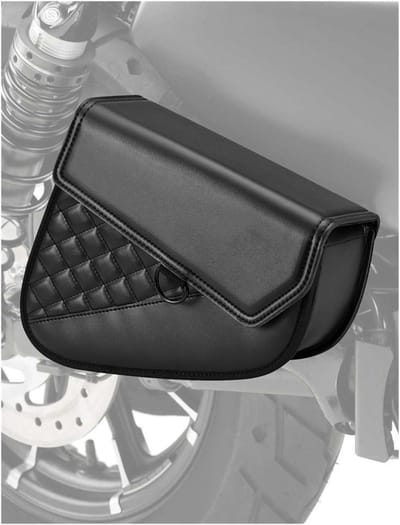 Motorfiets zadeltassen - Zijgereedschapstas - Motor bagage - Waterdicht en stevig - One Size - Zwart