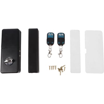 Sleutelloze Toegang Deurslot Aluminiumlegering Elektronisch Intelligent Afstandsbediening Deadbolt Toegang black