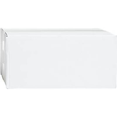 Witte golfkartonnen vouwdozen, enkele golf, 300 x 215 x 140 mm