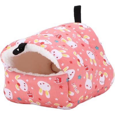 Hamac suspendu pour petit animal de compagnie, doux et confortable, lit en coton chaud pour l'hiver Type 1 brown
