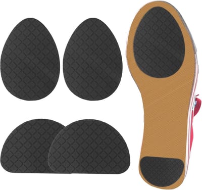 Antislip pads voor schoenen - Zelfklevende zoolbeschermers voor hoge hakken en platte zolen (2 paar)