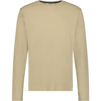 Circle of Trust Dave Longsleeve Vintage Olive Size: S | Long-Sleeved T-Shirts Outlet | Heren | Beige