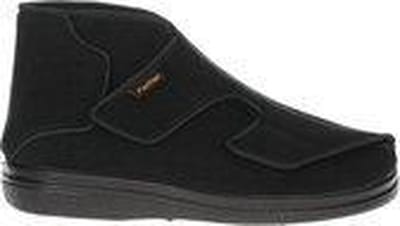 Fischer - Verbandpantoffel -13999 - Zwart - Klittenband - Maat 43