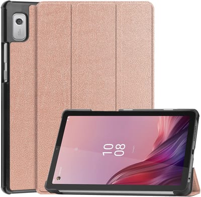 EtuiTab Lenovo Tab M9 - Tablethoes - Goud-Roze - Magnetische Sluiting - Schokbestendig