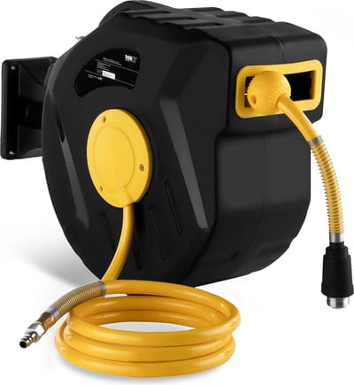 Persluchtslanghaspel - 20 m - 18 bar - MSW