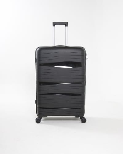 Milano - Lichtgewicht handbagage trolley - 20 inch - 39L - Compact Formaat S - 56x38x23 cm - Met ingebouwd TSA-slot - Zwart