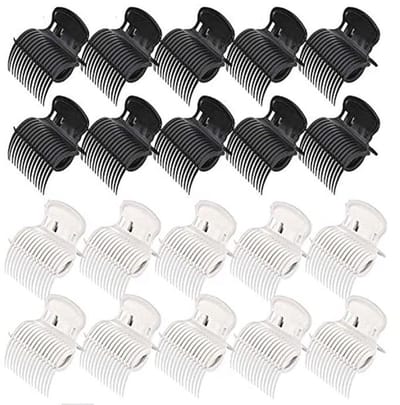 Hot Roller Clips - 24 Stuks Haarkrultang Klauwclips voor Professionele Styling